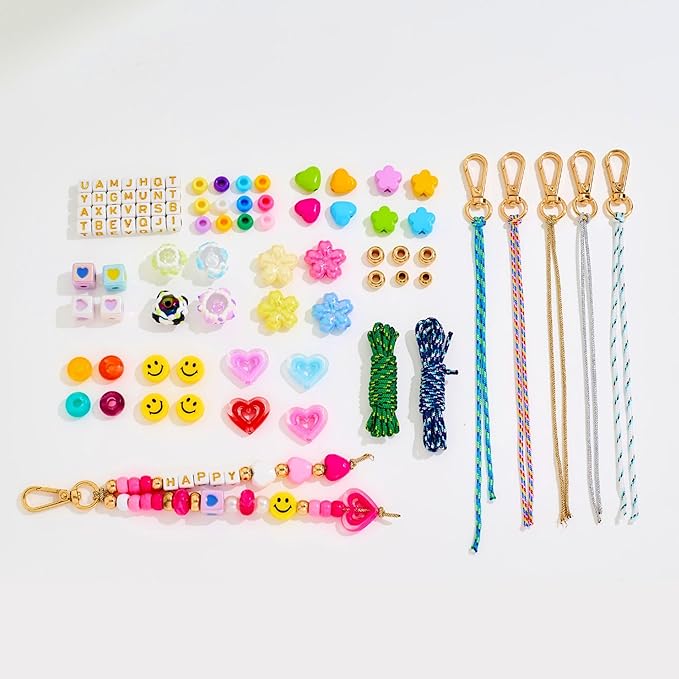 MYCUTEY 421Pcs DIY Keychain Making Kit - Image 3