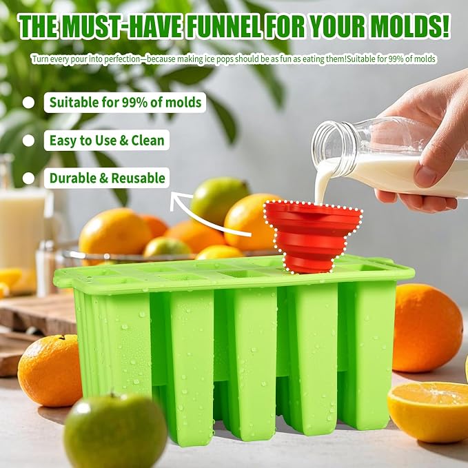 Silicone Popsicles Molds, Food Grade Popsicle Molds - Image 5