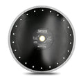 DT-DIATOOL Diamond Tile Blade 12 Inch Diamond Turbo X Mesh Rim Segement Circular Saw Blade for Procelain Ceramic Stoneware Marble Granite Fits 5/8"-7/8" Arbor