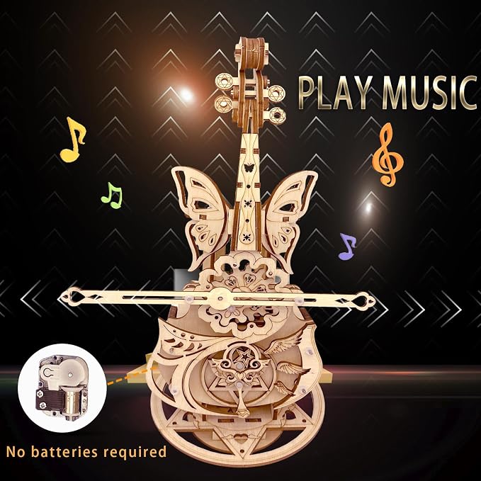 3D Puzzle Wooden Model Kits for Adults - Image 2