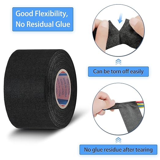 Outus Wire Harness Cloth Electrical Tape Wire Loom Harness Automotive Heat - Image 6