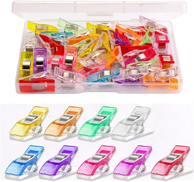 Multipurpose Sewing Clips 30 Pcs Premium Quilting Accessories by Vinlon