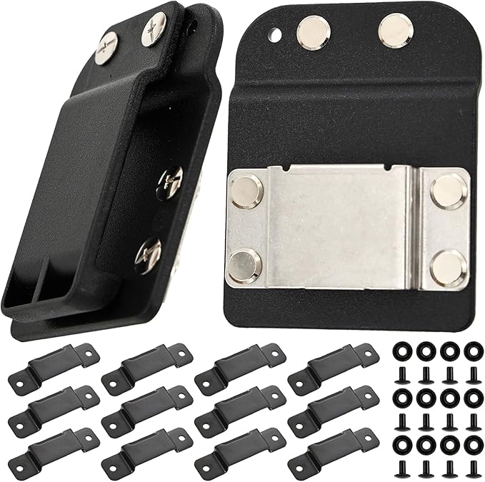 2PCS Tape Measure Holder for Belt, Tapes Measure Belt Clip, Belt Tool Holder for Measuring Tapes Drill, Impact Driver Any Tape Holster with a Clip.