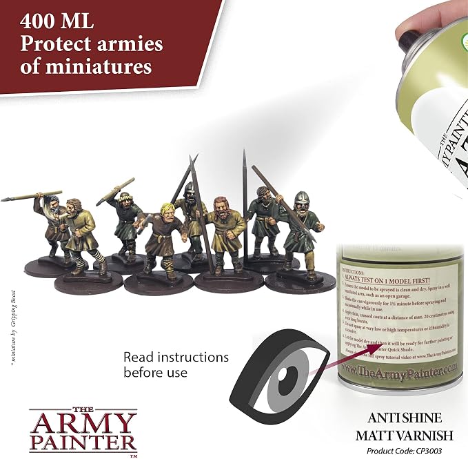 The Army Painter Anti Shine Matt Varnish - Image 4