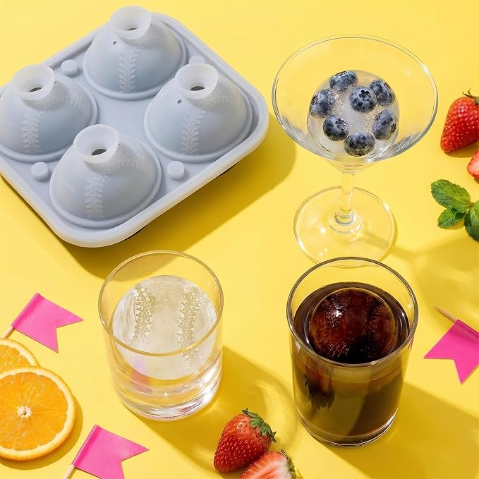 Large Ice Cube Tray, Silicone Ice Cube Trays - Image 2
