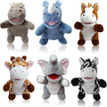 6 Pcs Animal Hand Puppets for Kids by Unknown