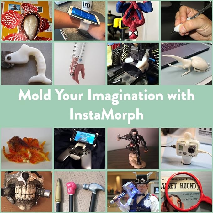 InstaMorph Reusable Moldable Plastic - Image 7