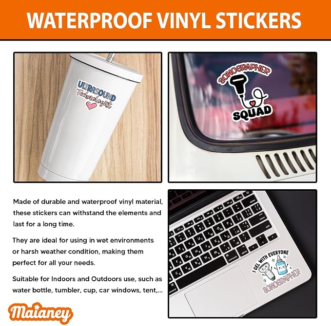 MAIANEY Sonographer Sticker Pack - Image 3