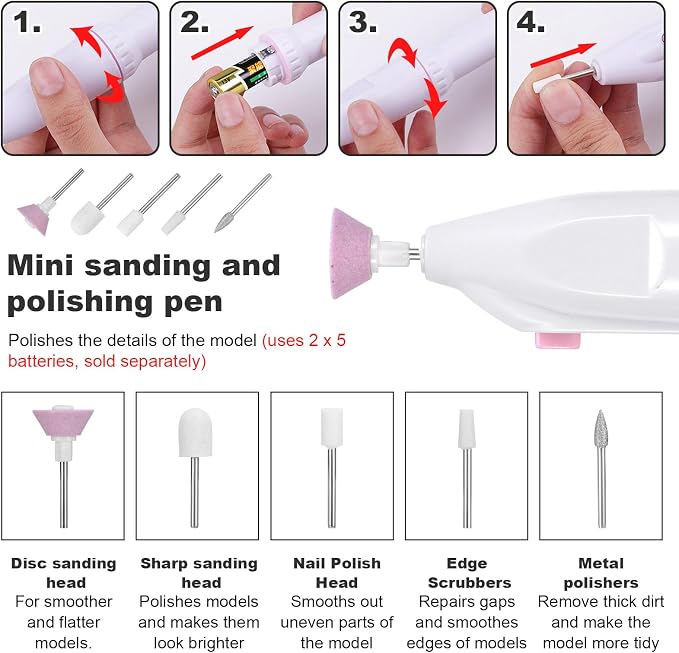 29PCS Gundam Model Tools Kit, Model Basic Tools Kit, Hobby Building Tools Kit - Image 6