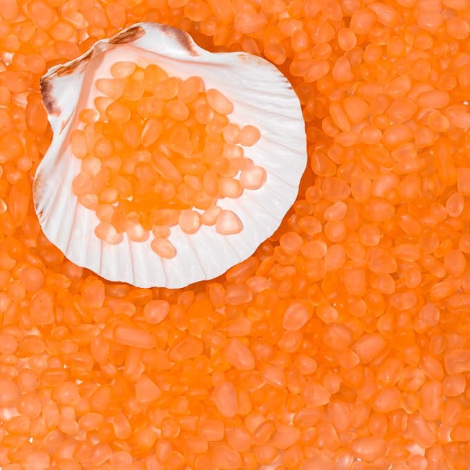 QEQEKAKA Sea Glass Stones for Crafts About 0.5LB Glass Pebbles Gemstones Bulk - Image 5
