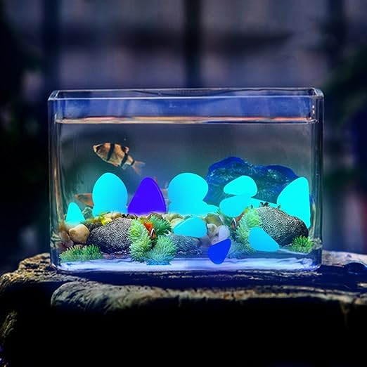 Glow in The Dark Pebbles for Outdoor Decor, Garden Lawn Yard, Fish Tank - Image 6