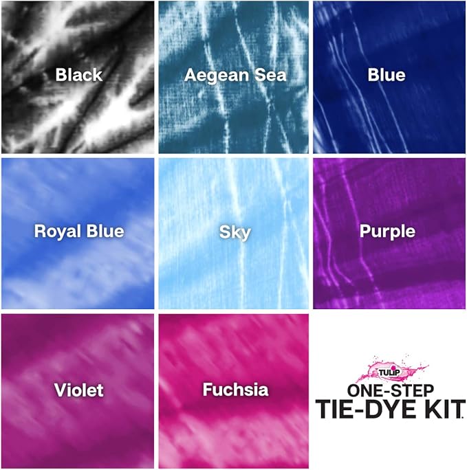 Tulip One-Step Tie-Dye Kit Celestial, Large Party Activity, Permanent Fabric Dye - Image 4