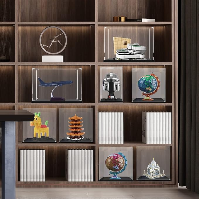 Acrylic Display Case for Collectibles Assemble Clear Acrylic Display Box for - Image 7