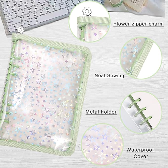 MUDOR 4 in 1 Sticker Storage Organizer, Binder - Image 3