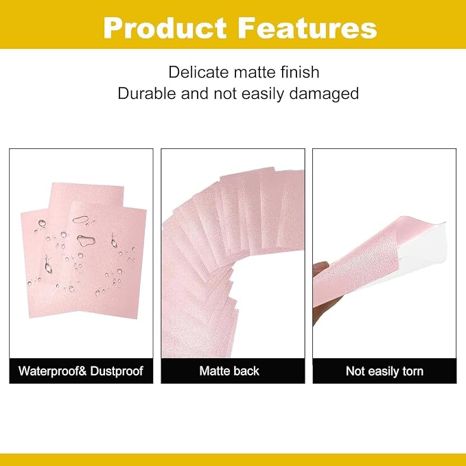 450 Count Pink Card Sleeves, Premium Matte Card Protectors - Image 3