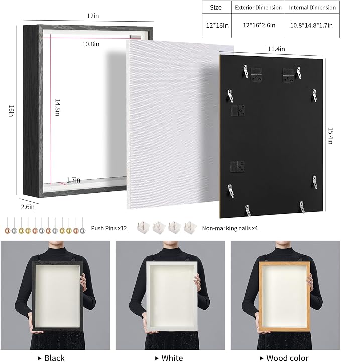 12x16 Large Shadow Box Picture Frame - Image 3