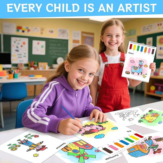 SOCOLER Paint with Water Coloring Books - Image 4