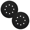 2 Pack 5 Inch Interface Pads 8 Holes, Orbital Sander Foam Pads Shock Absorption Cushion Buffer, Hook and Loop Foam Sanding Pads for Orbital Sander