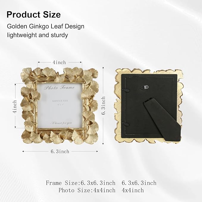 4x4 Vintage Picture Frames, Picture Frame - Image 3