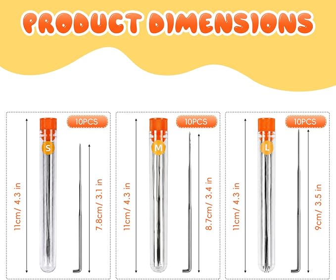 30-Piece Felting Needles Set - Image 6