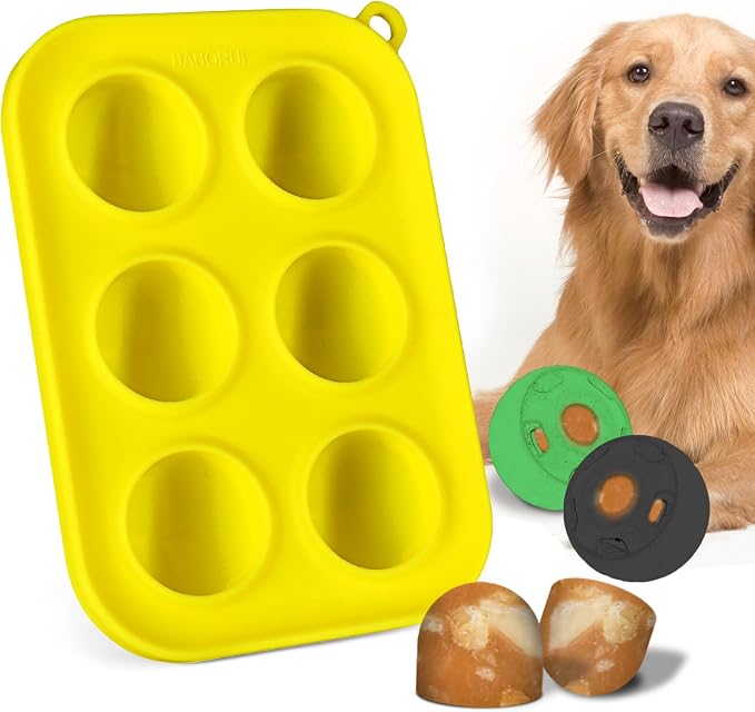 BABORUI 6 Cavities Dog Treat Molds by BABORUI