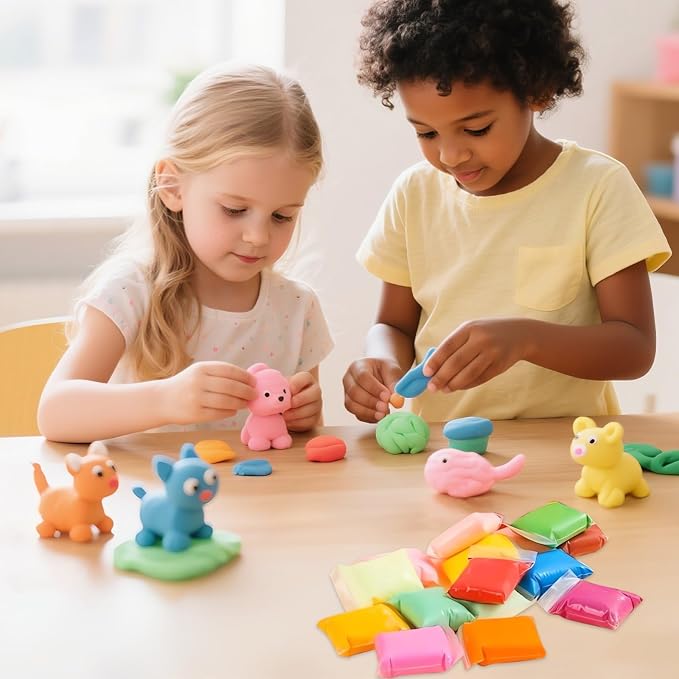 48 Colors Air Dry Modeling Clay - Image 4