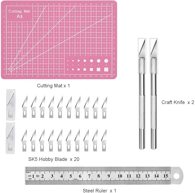 Craft Knife Precision Hobby Knife Kit - Image 2