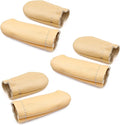 3 Pairs Leather Finger Protector Needle Felting Knitting Finger Thimble Guards by Mayboos