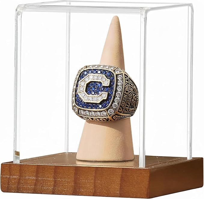 JupDec Championship Ring Display Case, UV Protection by JupDec