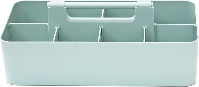 Portable Caddy American Made, DIY Dividers, 8 Compartments, Supply Organizer by EnjoyOrganizer