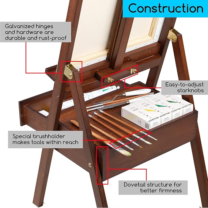 MEEDEN Studio H-Frame Easel - Image 4