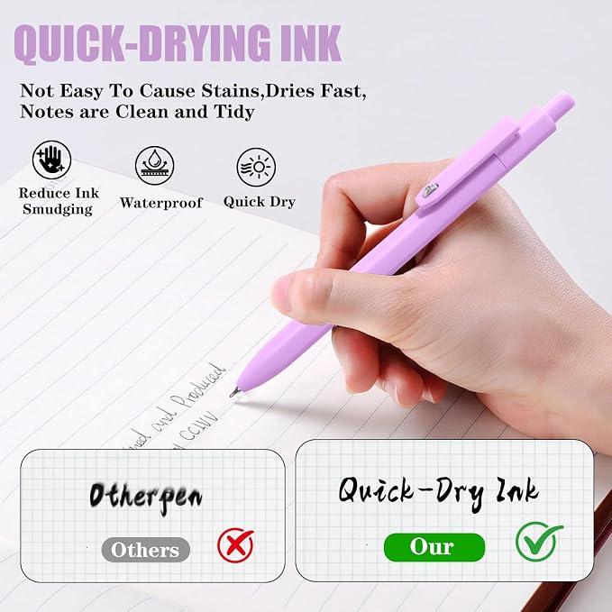 Piochoo Gel Pens, Cute Color Pens - Image 4