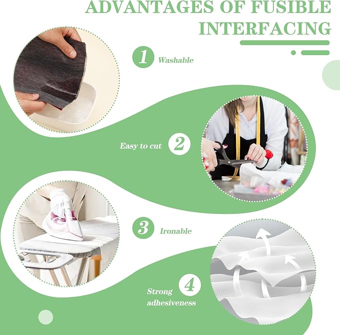 Medium Weight Interfacing Fabric - Image 3