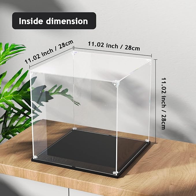 Clear Acrylic Display Case, Self-Assemble Showcase - Image 7