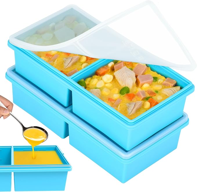 2 cup Silicone Freezer Trays by CyhHave