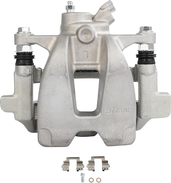 cciyu Rear Left Brake Caliper Assembly w/Bracket 19B6295 2010 2011 2012 For Land Rover For LR4,2010 2011 2012 For Land Rover For Range Rover Sport
