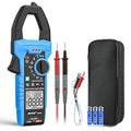 MESTEK Digital Inrush Clamp Meter Multimeter 1000A T-RMS 6000 Counts Voltage Tester Volt Amp Meter with VFD, LOZ Mode, Measuring AC DC Current Voltage Temperature Capacitance Resistance Continuity