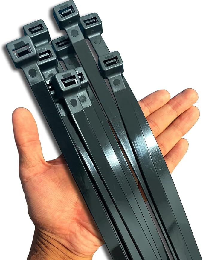250lb Large Zip Ties Heavy Duty 24 Inch Outdoor by ProfessionalinZipTies