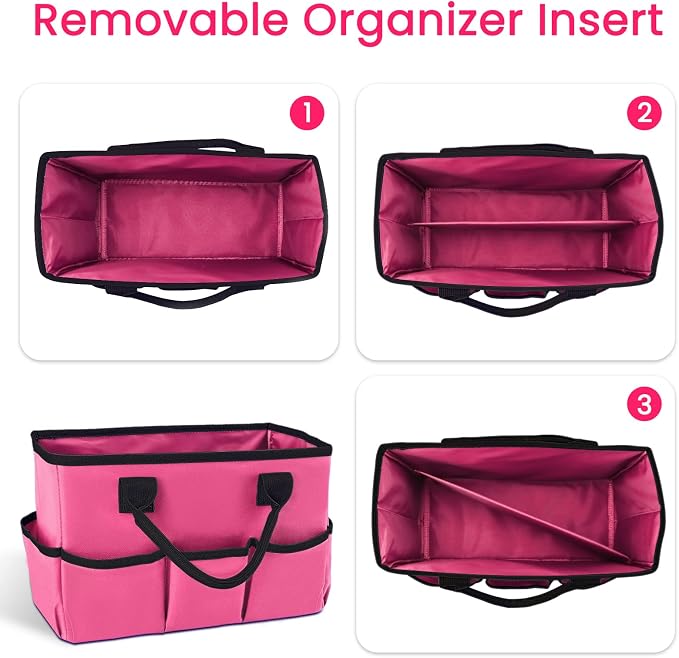 Desktop Tote and Organizer, Teacher Helper Caddy Bag - Image 5
