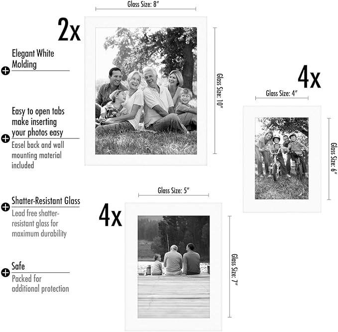 Americanflat Set of 10 Picture Frames - Image 2