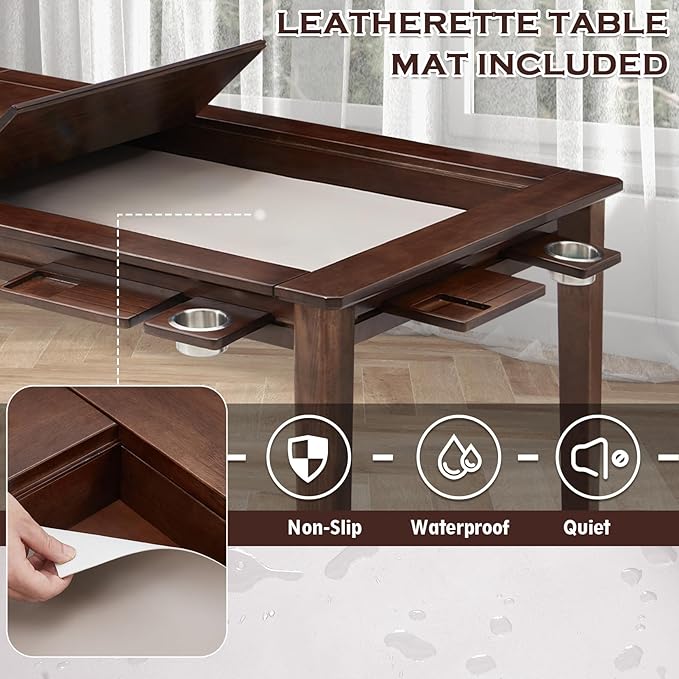 Haddockway 63" ×39“ Board Game Table - Image 4