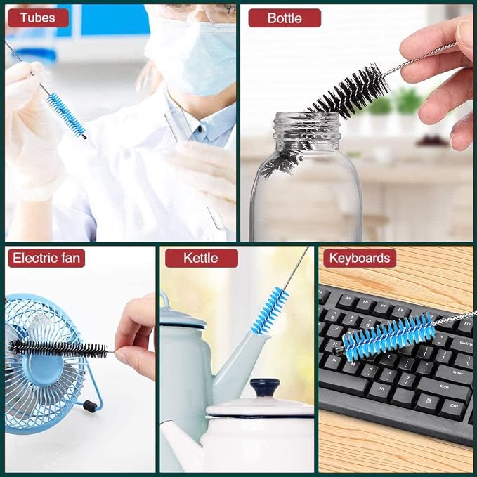 Long Straw Brush Cleaner, Flexible Nylon Tube Cleaning Brushes - Image 4