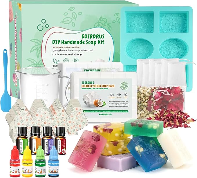 EDSRDRUS Basic Soap Making Kit for Adults by EDSRDRUS