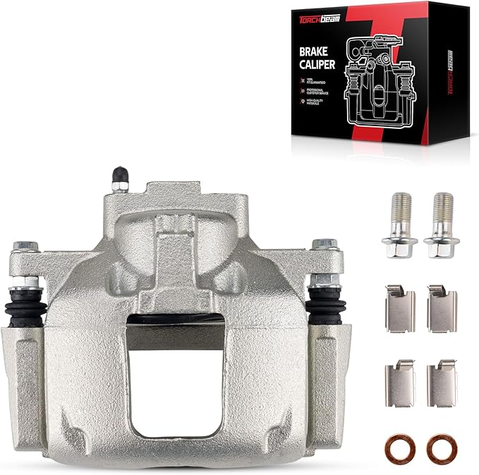 Torchbeam Front Brake Caliper for Jeep 2007-2012 Wrangler, Chrysler 2008-2012 Town & Country, Dodge 2008-2012 Grand Caravan, Front Left or Front Right Caliper Replace # 18B5045