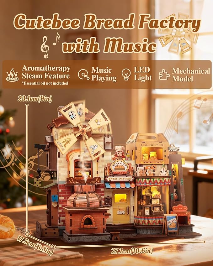 CUTEBEE 3D Wooden Puzzles for Adults - Image 2