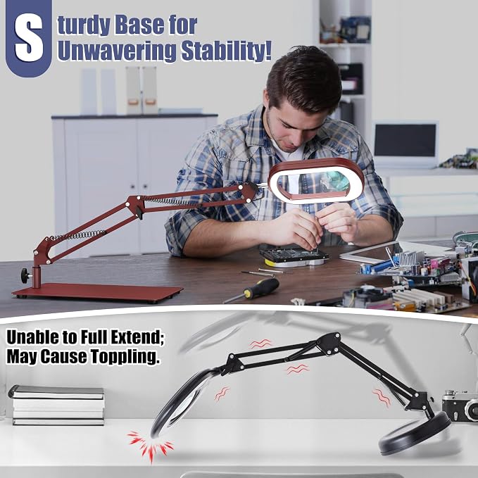 Drdefi 12X Square Magnifying Glass - Image 3