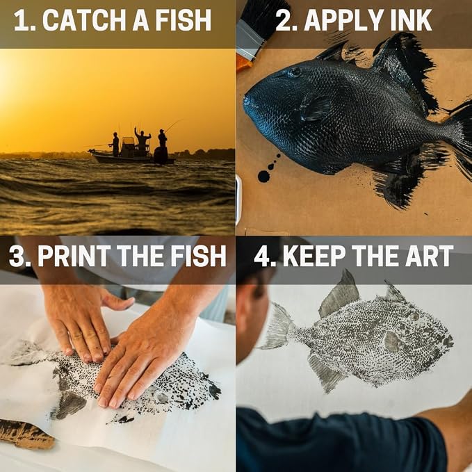 Iko Print Gyotaku Fish Printing Art Kit - Image 8