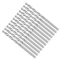 Drill Bit, 7/64" Cutting Diameter, 4241 HSS 118° Cutting Angle Uncoated Bright Versatile Jobber Bits - (Applications: for Drilling Plastic Wood Soft Metal), 12-Pieces