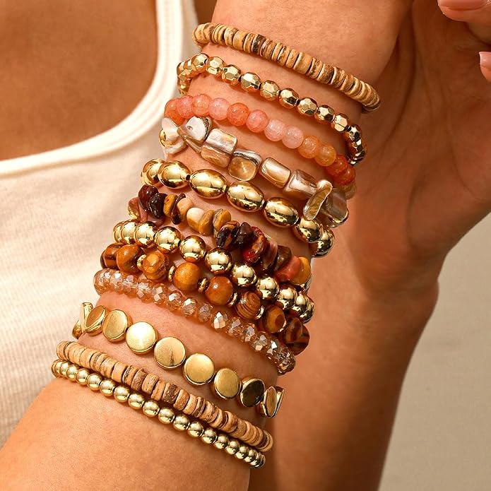 Friendship Bracelets Boho Stackable Bracelets - Image 6