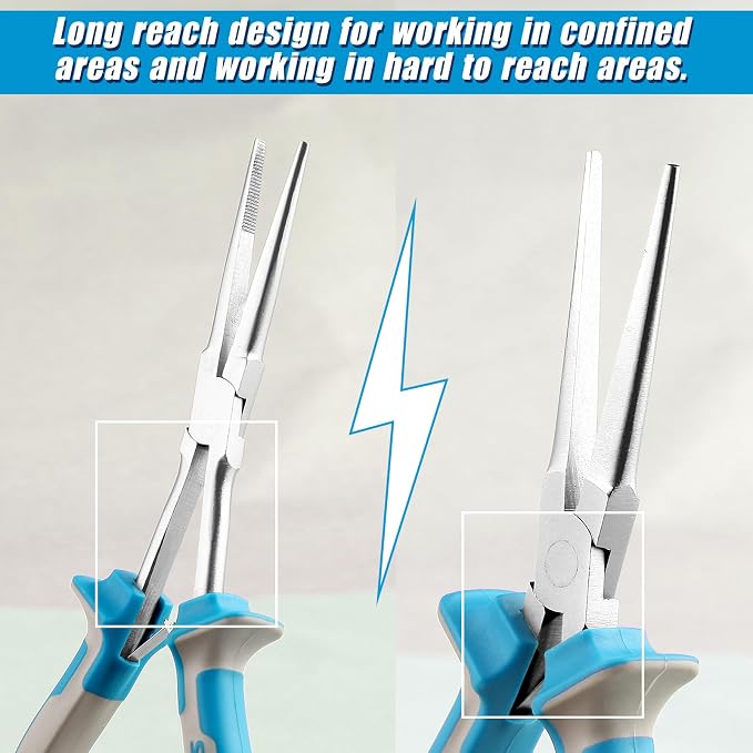SPEEDWOX Long Reach Extra Long Needle Nose Pliers - Image 3